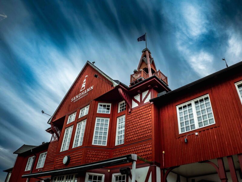 Seglarhotellet is an icon of Sandhamn.