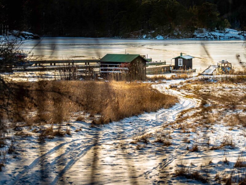 Many views from the SAT towards the sea on Runmarö
