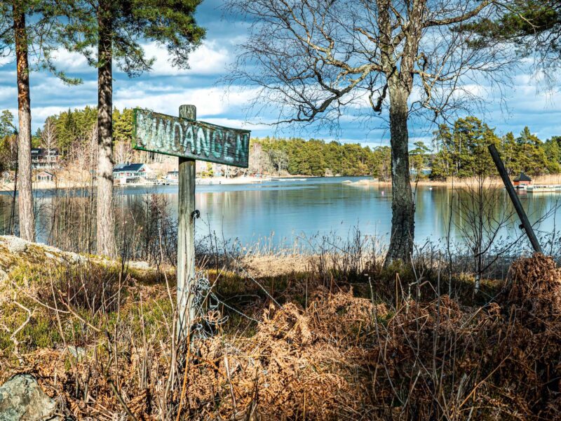 Lake with a view on SAT Svartsö