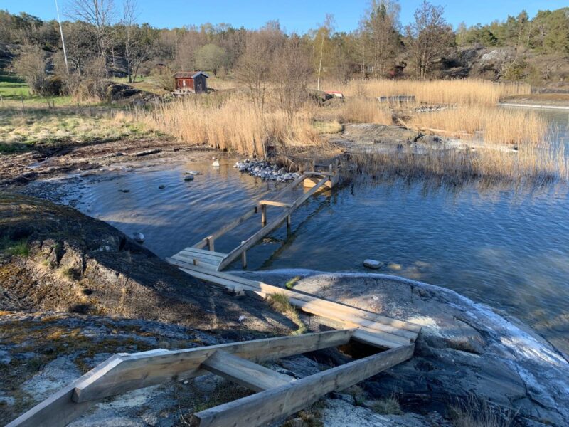 You can now walk on water on Utö.
